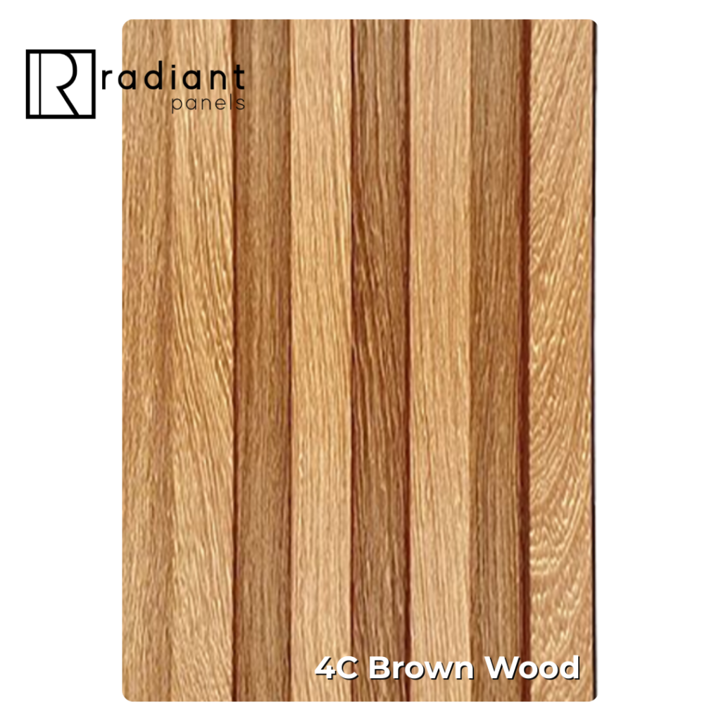 WPC Radiant 4C Wall Fluted Panels