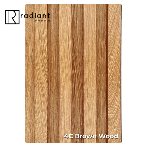 WPC Radiant 4C Wall Fluted Panels