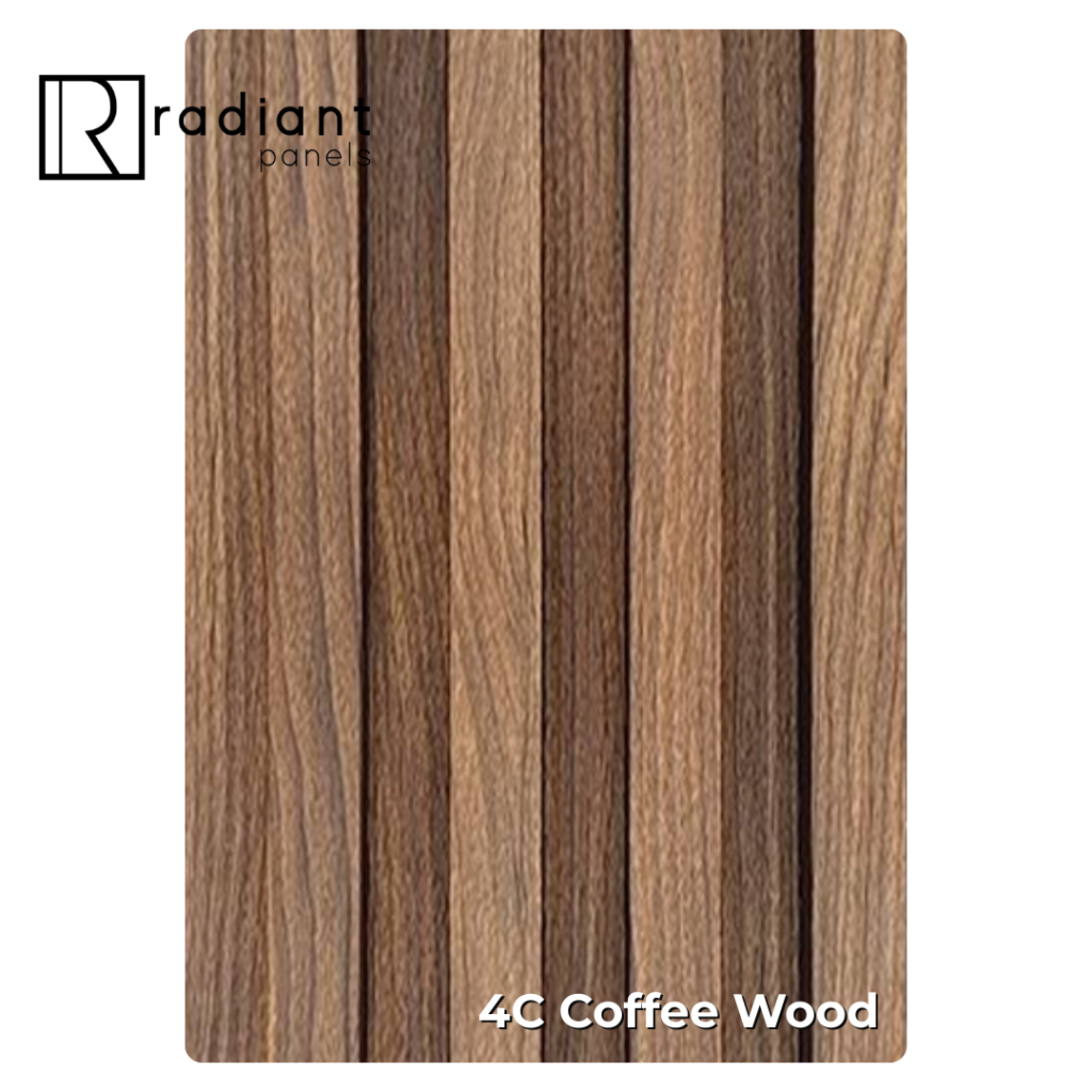 WPC Radiant 4C Wall Fluted Panels