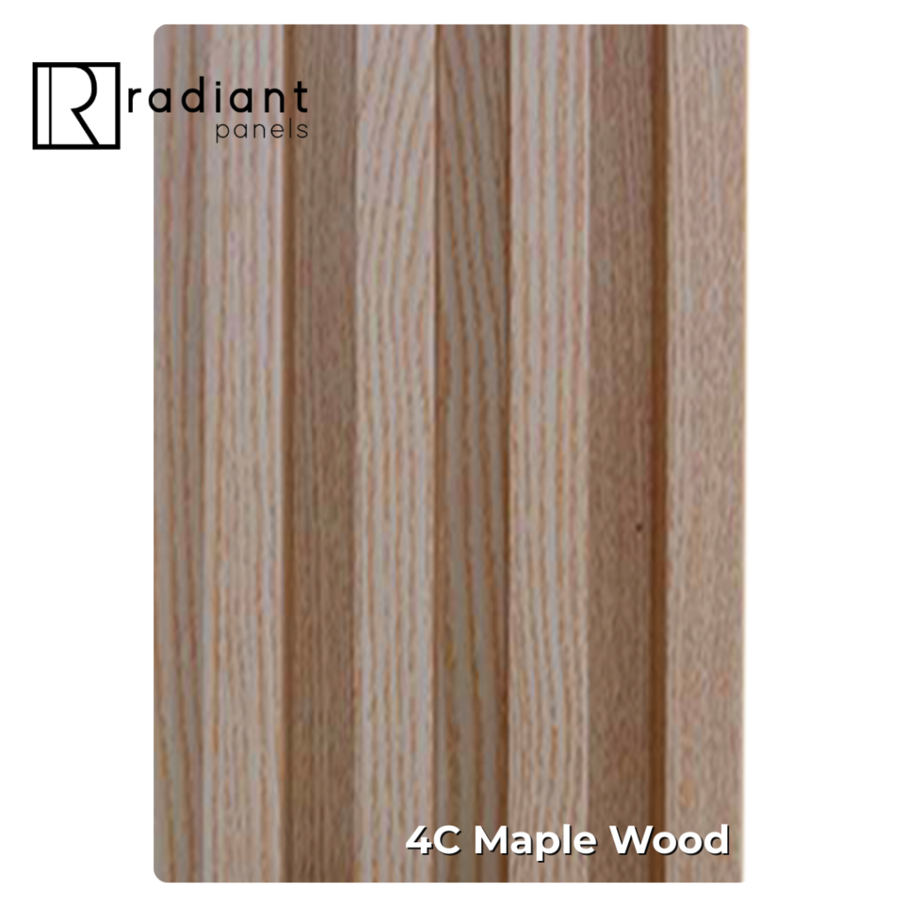 WPC Radiant 4C Wall Fluted Panels
