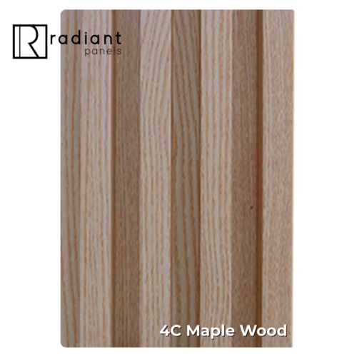 WPC Radiant 4C Wall Fluted Panels