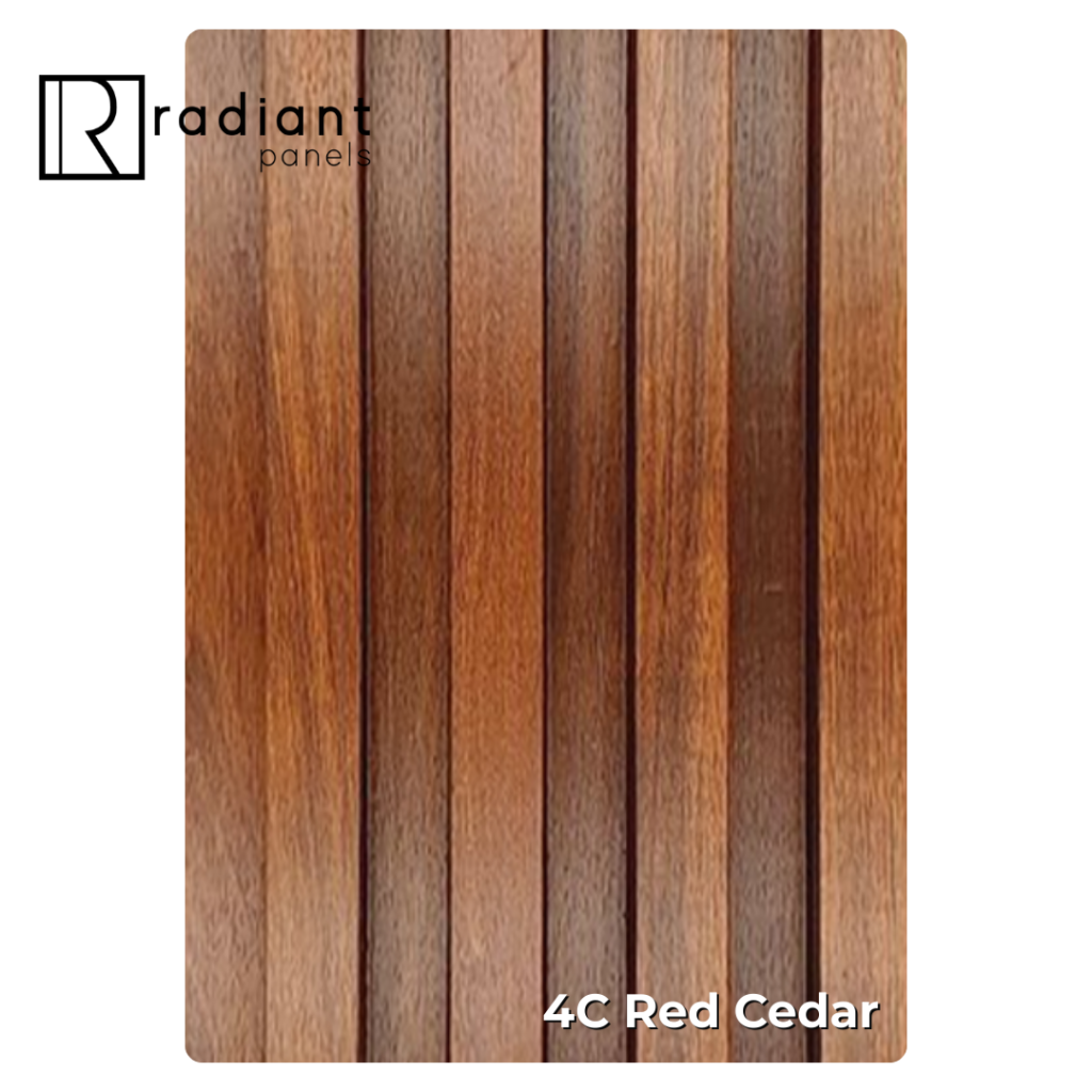 WPC Radiant 4C Wall Fluted Panels