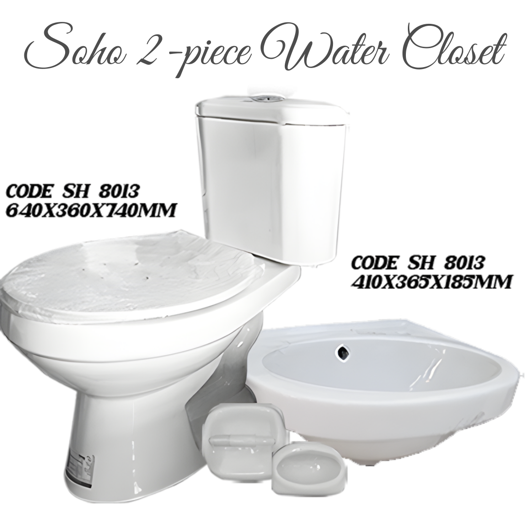 Two-Piece Water Closet - Image 1