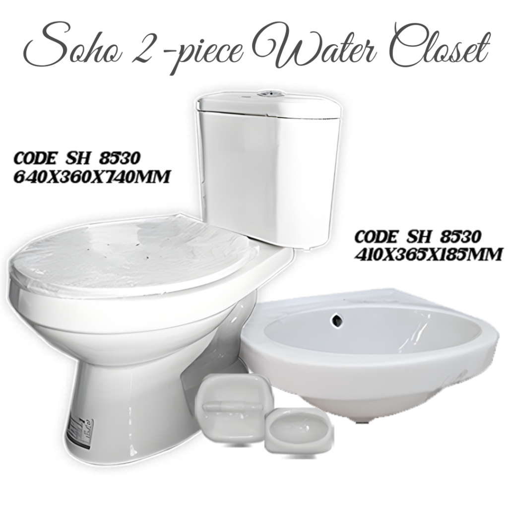 Two-Piece Water Closet