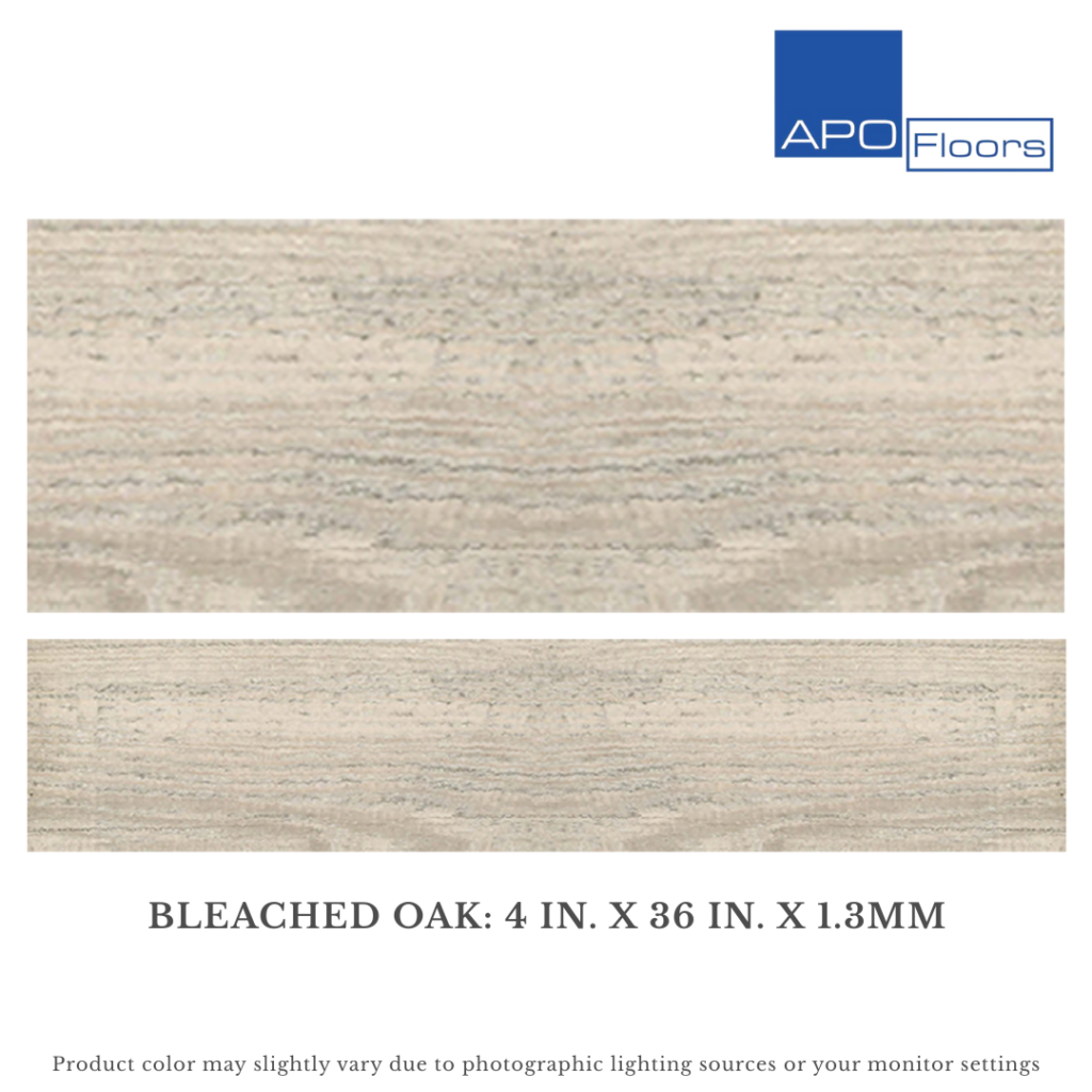 APO FLOORS Vinyl – Mimicri Wood Classic Series 4in. x 36in.