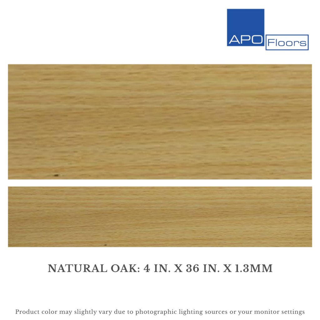 APO FLOORS Vinyl – Mimicri Wood Classic Series 4in. x 36in.
