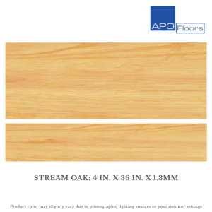 APO FLOORS Vinyl – Mimicri Wood Classic Series 4in. x 36in. - Image 4