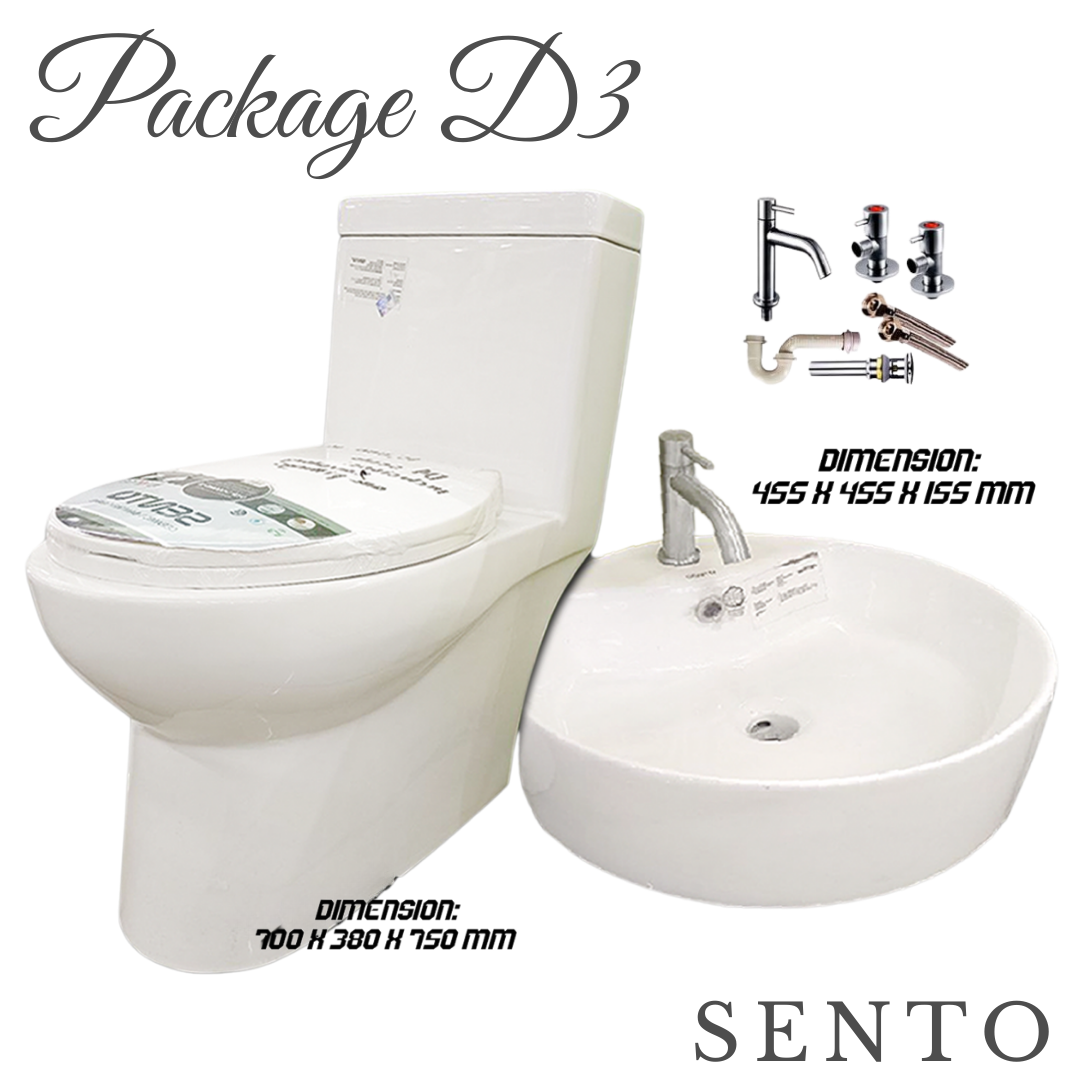 One-Piece Water Closet Package - Image 3