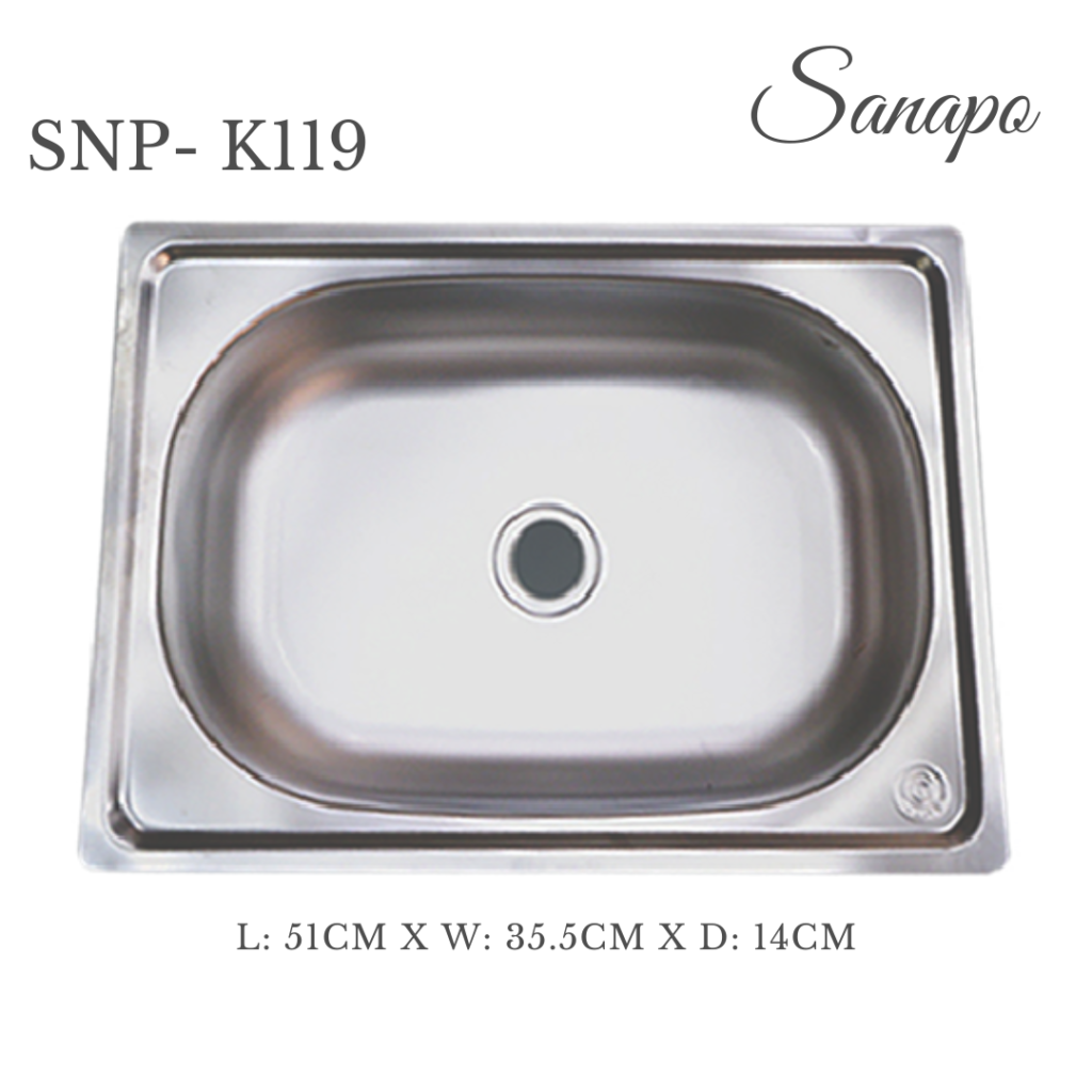 SANAPO Stainless Kitchen Sink