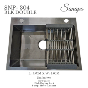 SANAPO Stainless Kitchen Sink - Image 4