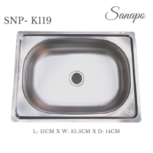 SANAPO Stainless Kitchen Sink - Image 15