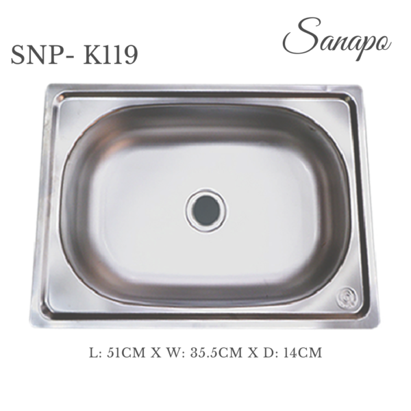 SANAPO Stainless Kitchen Sink