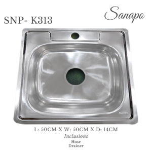 SANAPO Stainless Kitchen Sink - Image 12
