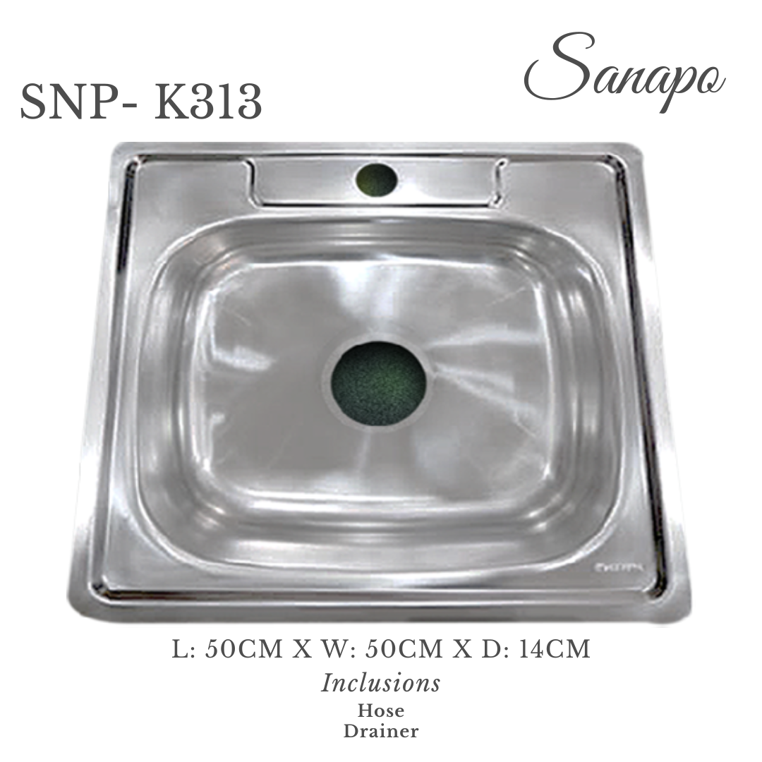 SANAPO Stainless Kitchen Sink - Image 12