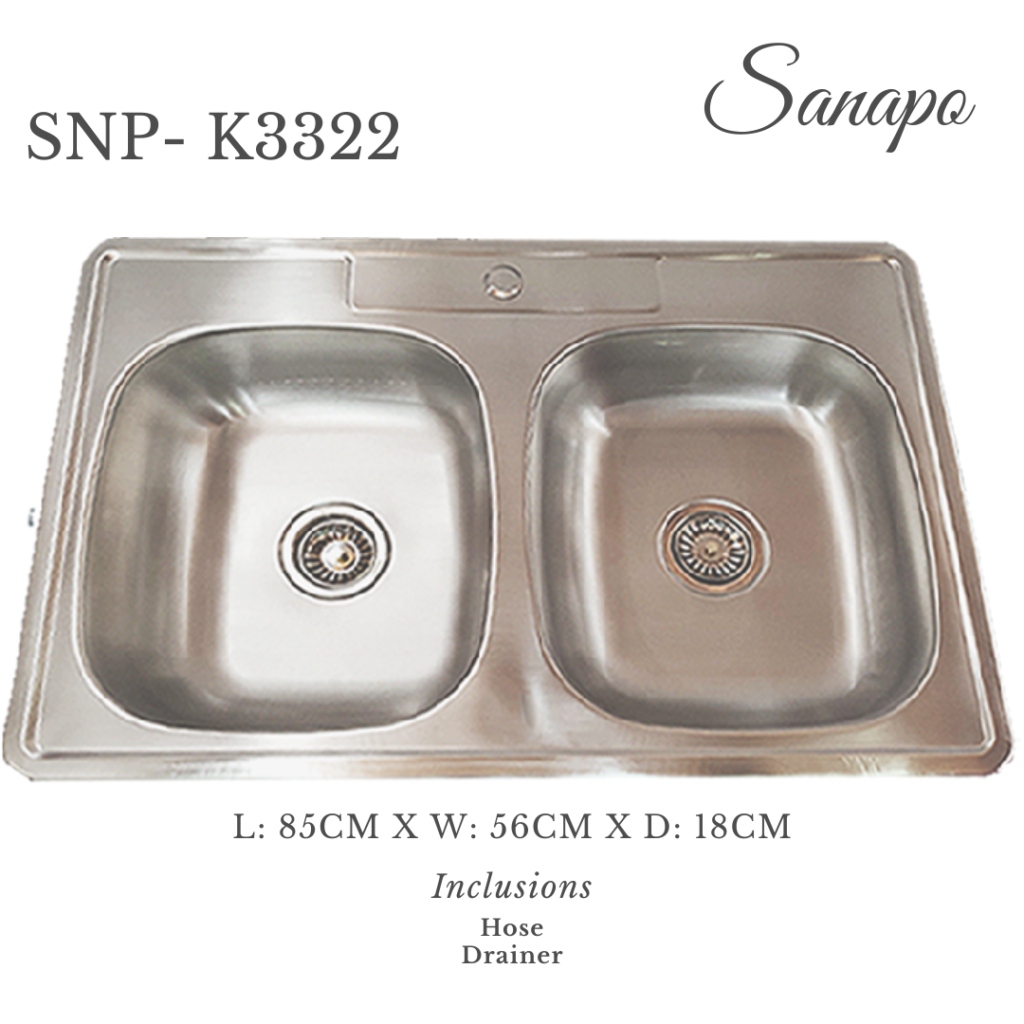 SANAPO Stainless Kitchen Sink
