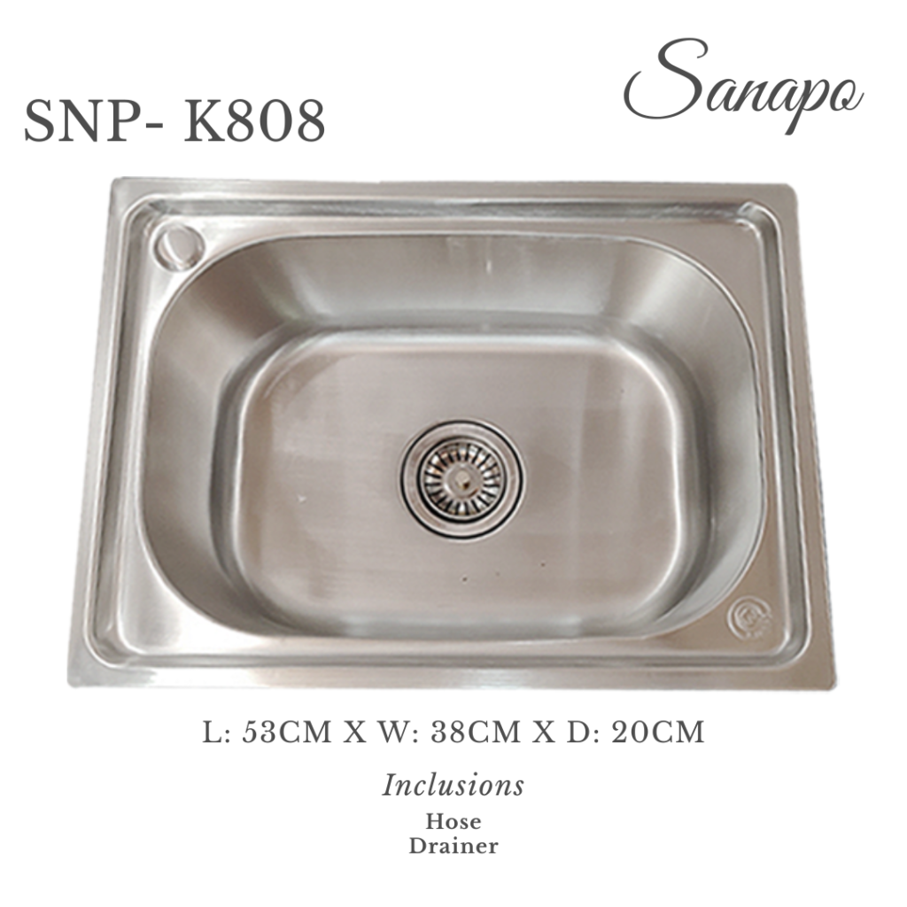 SANAPO Stainless Kitchen Sink