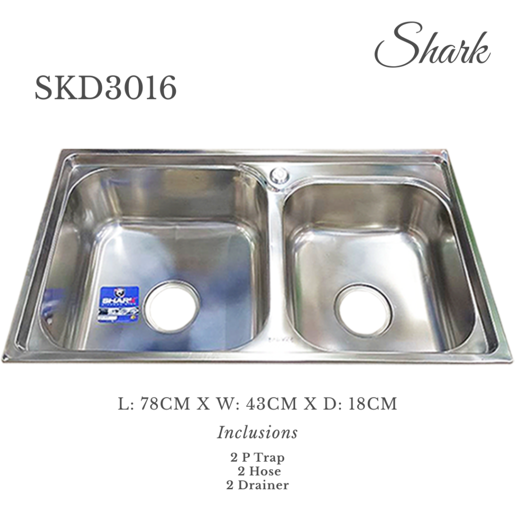 SHARK Stainless Kitchen Sink
