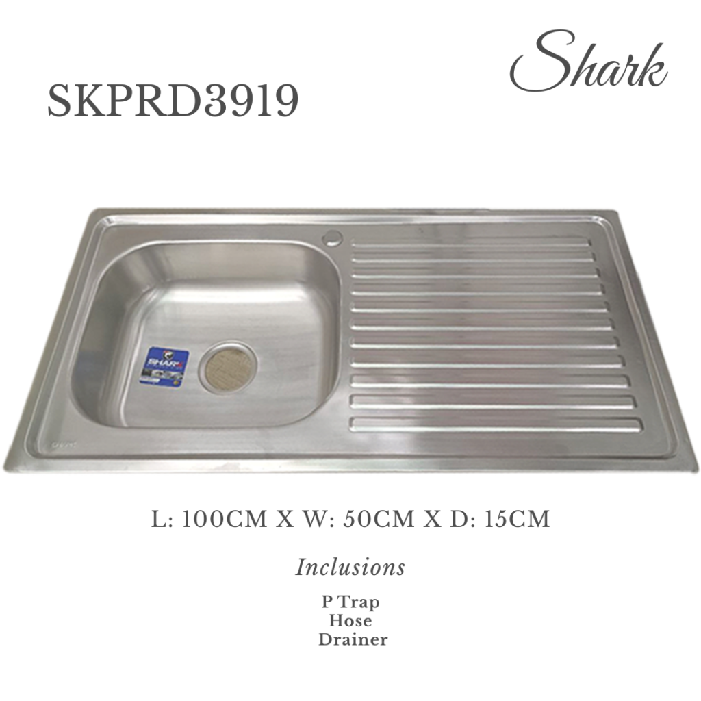 SHARK Stainless Kitchen Sink
