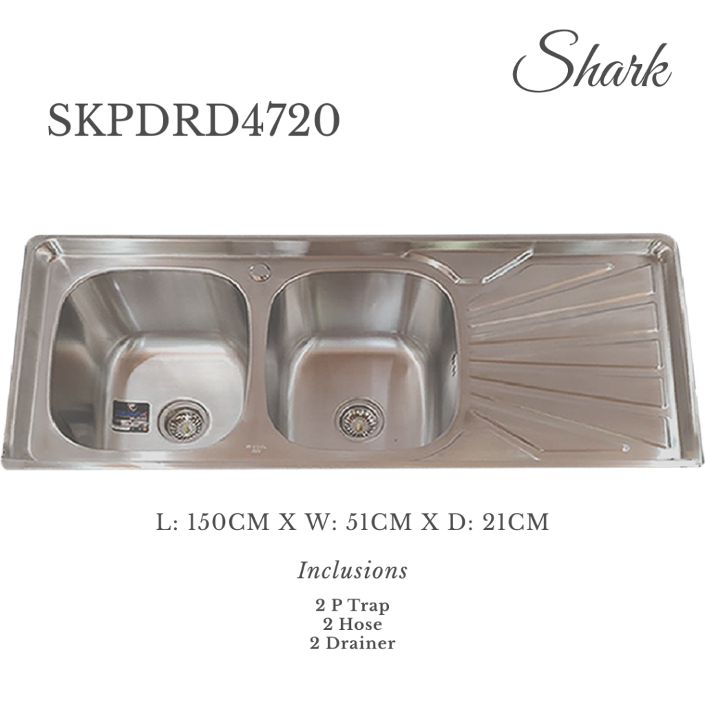 SHARK Stainless Kitchen Sink