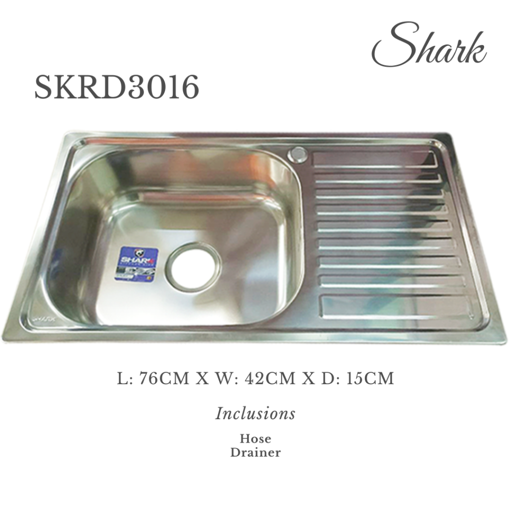 SHARK Stainless Kitchen Sink