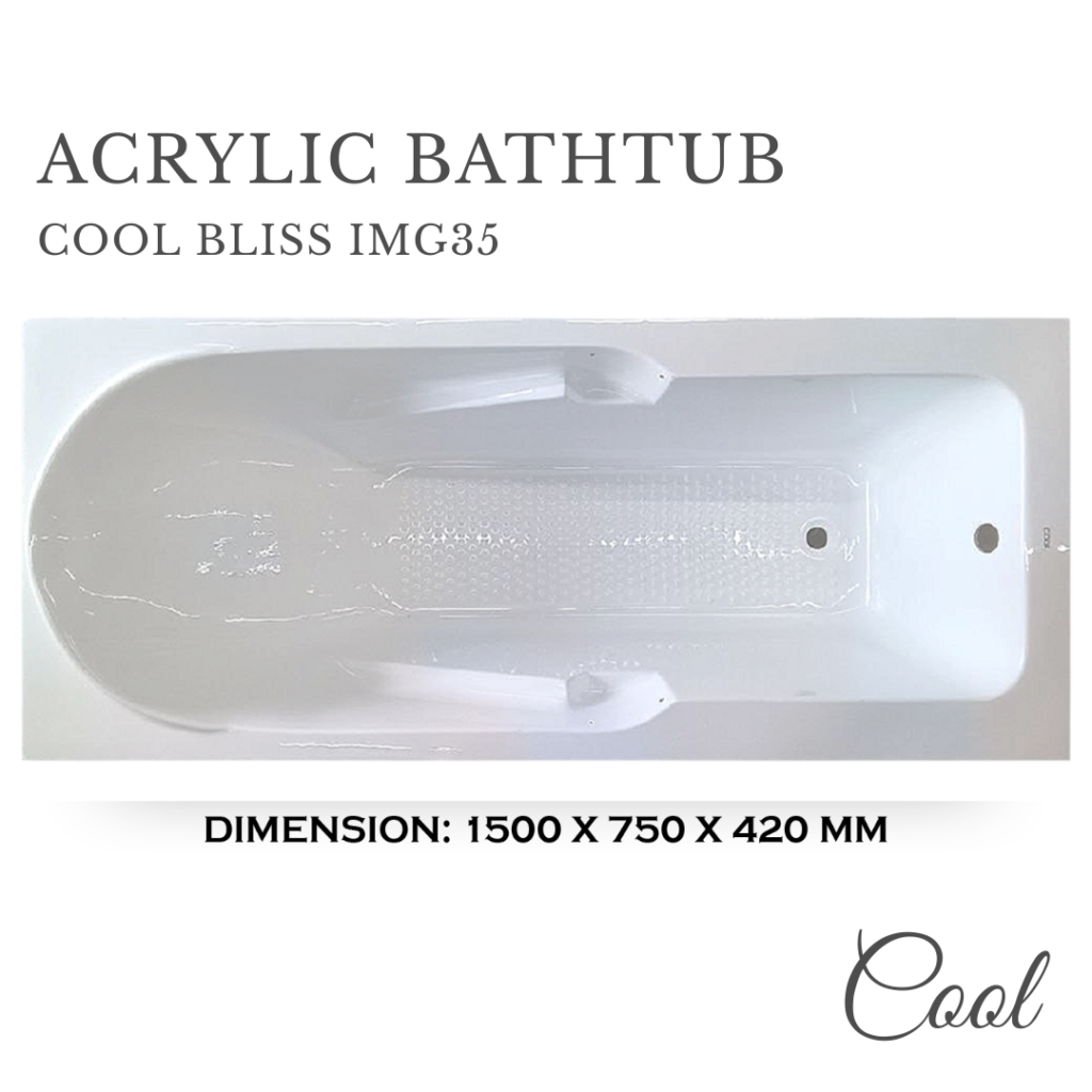 COOL Acrylic Bathtub