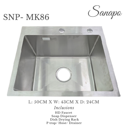 SANAPO Stainless Kitchen Sink