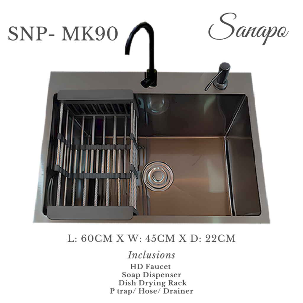 SANAPO Stainless Kitchen Sink