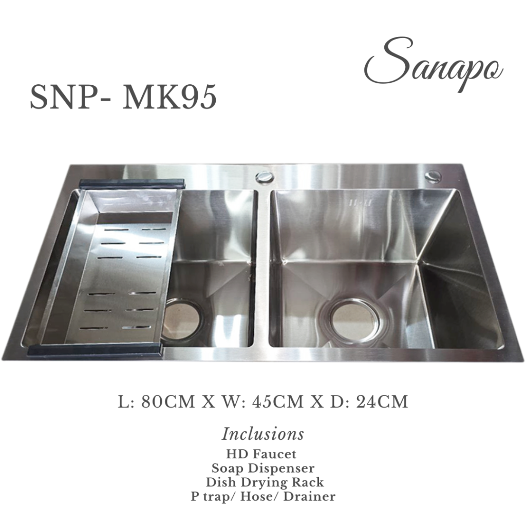 SANAPO Stainless Kitchen Sink