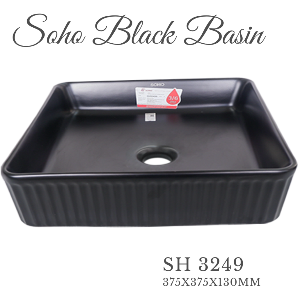 SOHO Artistic Black Basin