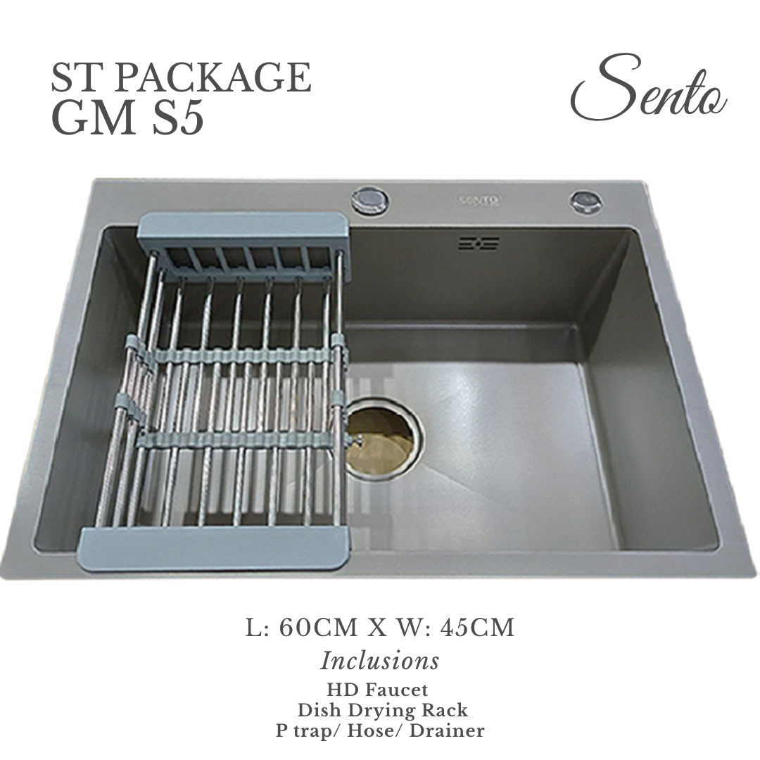SENTO Stainless Kitchen Sink - Image 1