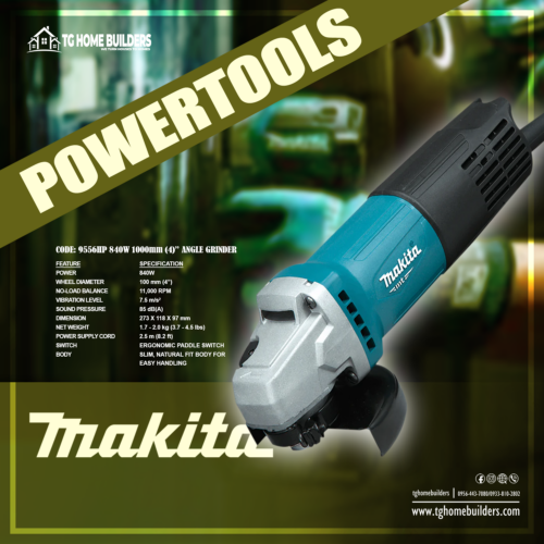 Makita 9556HP Angle Grinder (Paddle Switch)