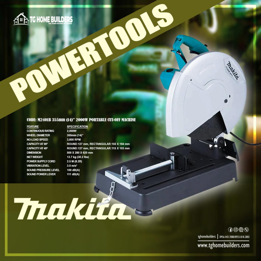 Makita M2401B Portable Cut Off Machine 355mm (14″)