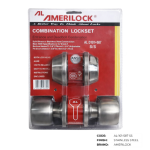 Amerilock Entrance Lockset with Deadbolt - Image 4