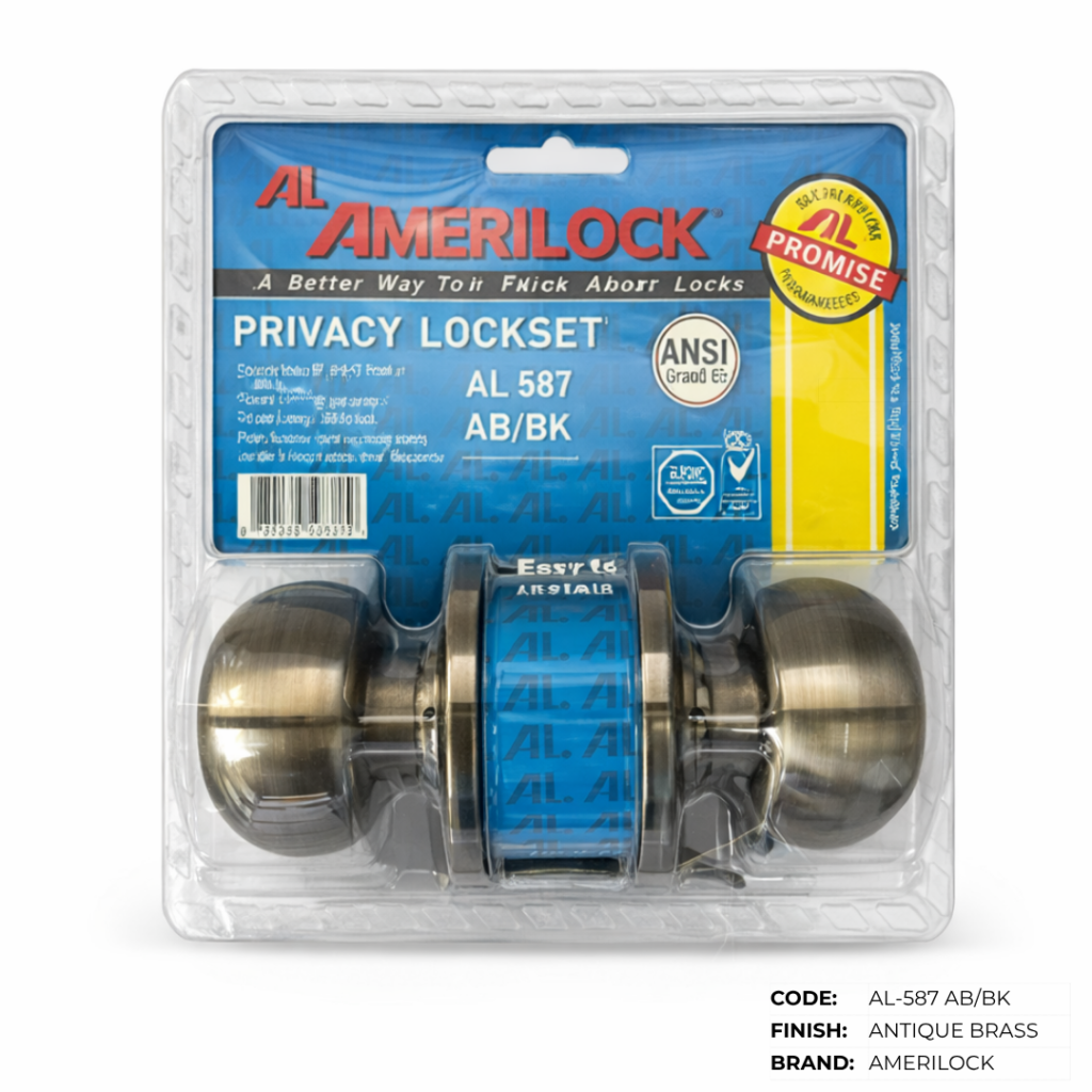 Privacy Door Knob & Lever Set – Faultless, Amerilock & Sanapo