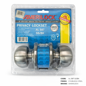 Privacy Door Knob & Lever Set – Faultless, Amerilock & Sanapo - Image 9