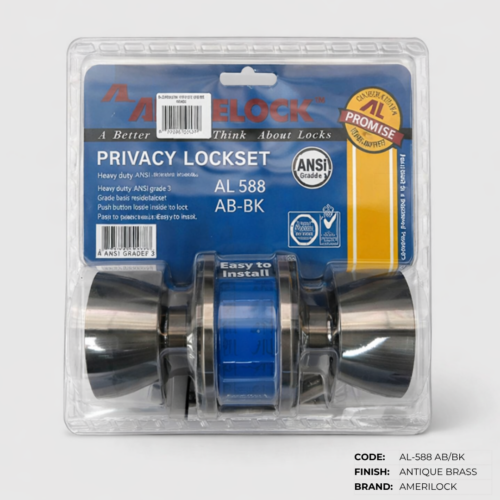 Privacy Door Knob & Lever Set – Faultless, Amerilock & Sanapo