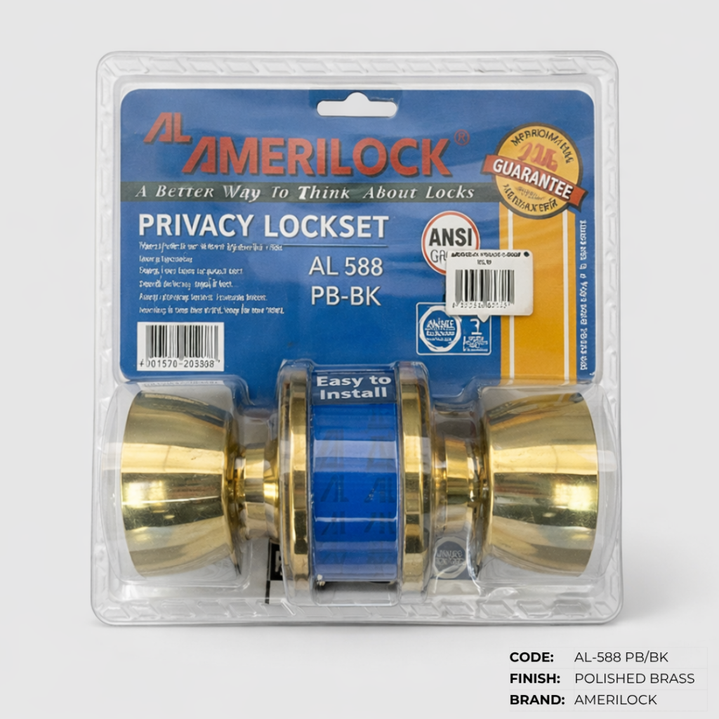 Privacy Door Knob & Lever Set – Faultless, Amerilock & Sanapo
