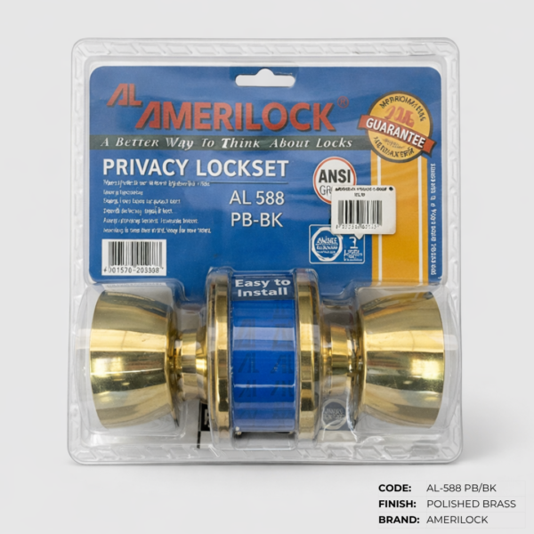 Privacy Door Knob & Lever Set – Faultless, Amerilock & Sanapo