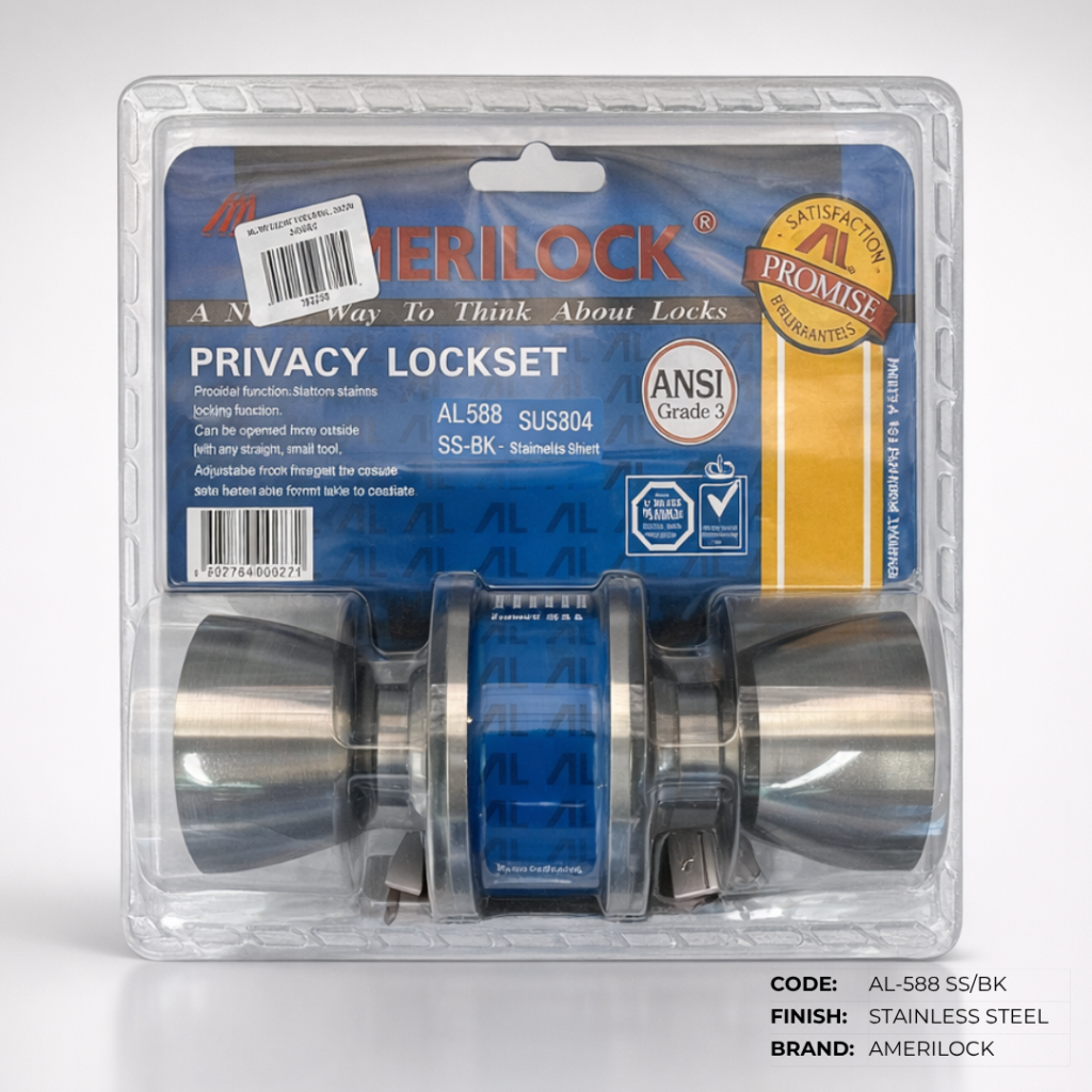 Privacy Door Knob & Lever Set – Faultless, Amerilock & Sanapo