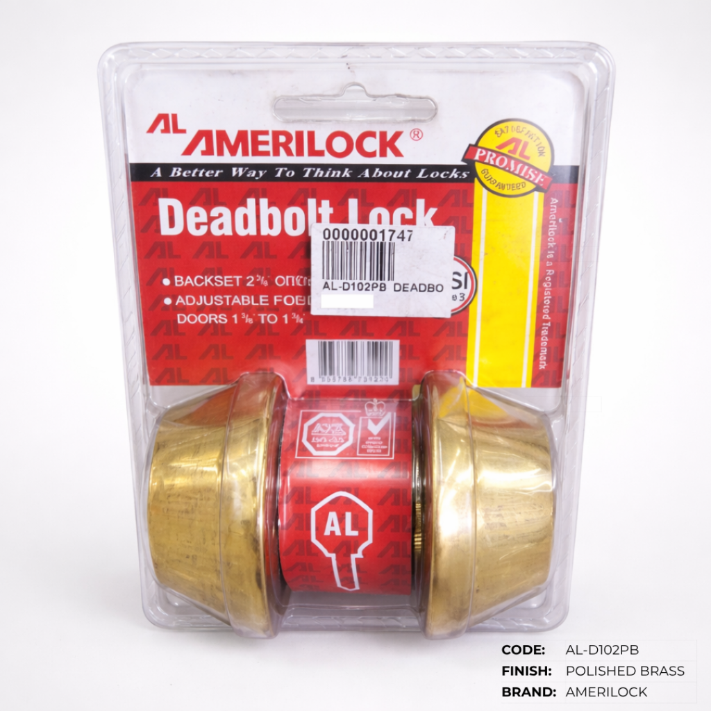 Deadbolt Lockset – Faultless, Amerilock & Sanapo