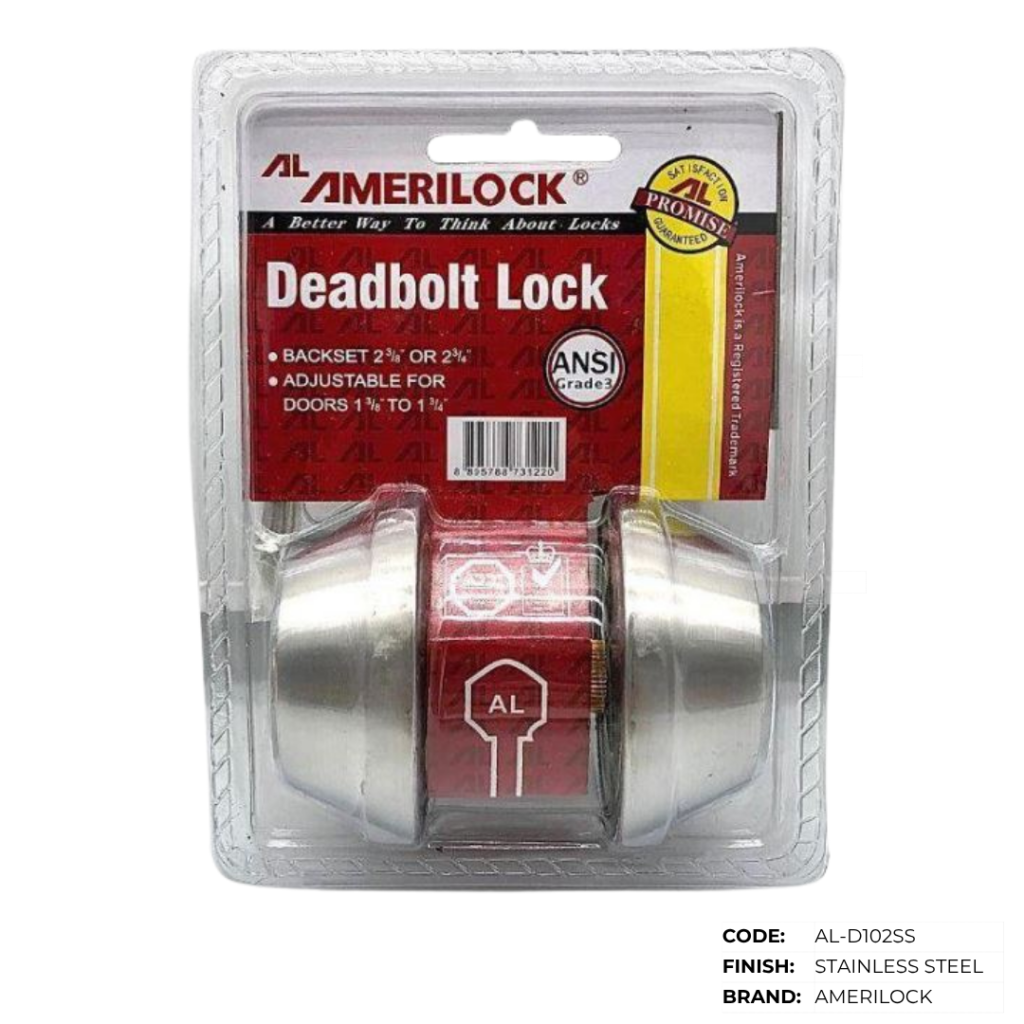 Deadbolt Lockset – Faultless, Amerilock & Sanapo