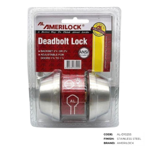 Deadbolt Lockset – Faultless, Amerilock & Sanapo - Image 10