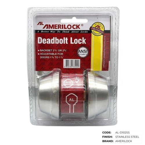 Deadbolt Lockset – Faultless, Amerilock & Sanapo