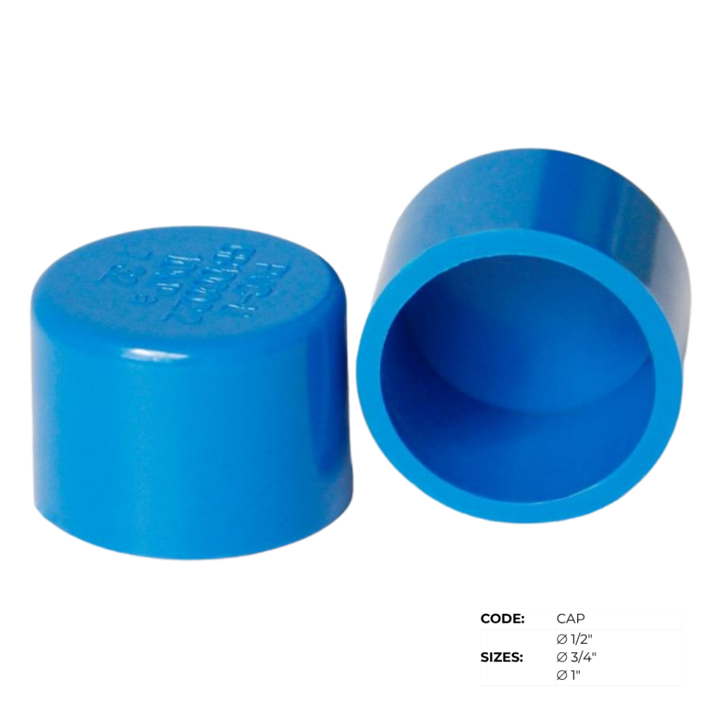 PVC Blue Waterline Pipes & Fittings