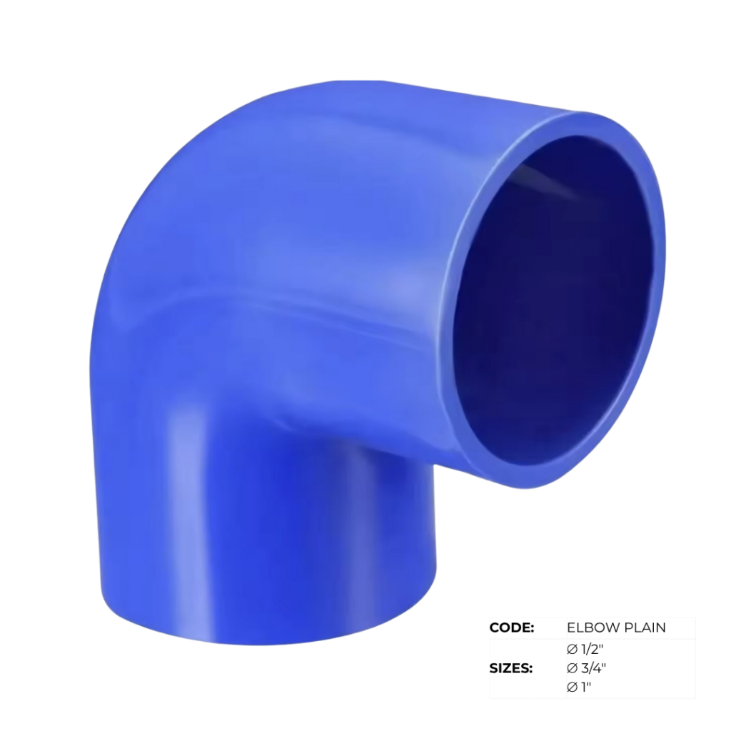 PVC Blue Waterline Pipes & Fittings