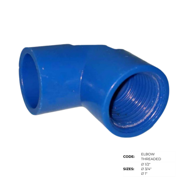 PVC Blue Waterline Pipes & Fittings