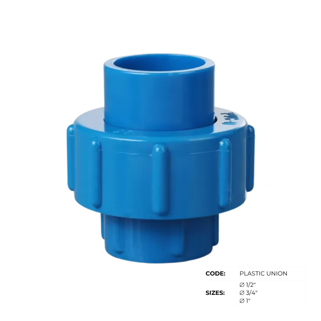 PVC Blue Waterline Pipes & Fittings