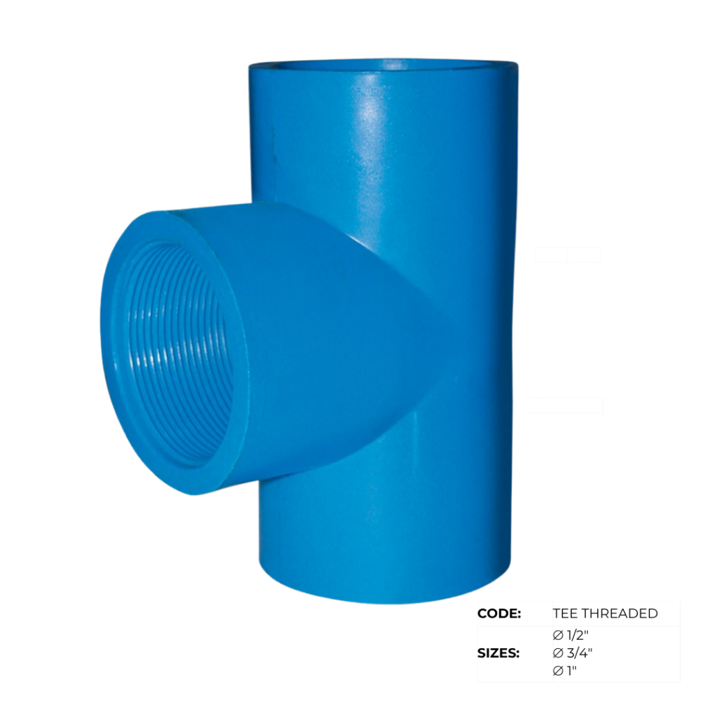 PVC Blue Waterline Pipes & Fittings