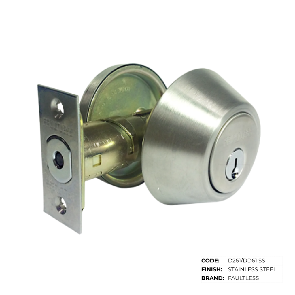 Deadbolt Lockset – Faultless, Amerilock & Sanapo