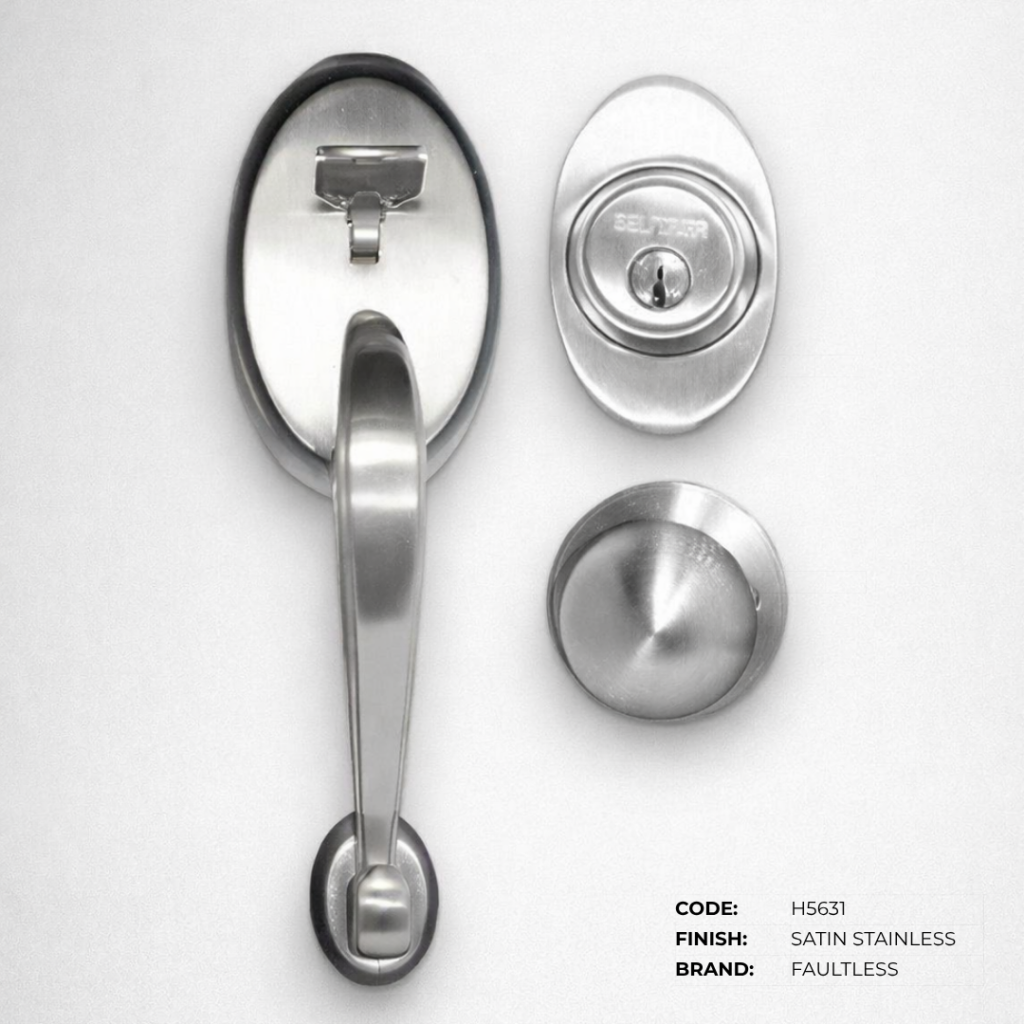 Entrance Handle Set – Faultless & Sanapo